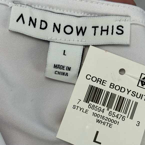 INC Lauren Scott And Now This Summer bundle of 3 - Bodysuit T-Shirt Tank - Large - Picture 9 of 12